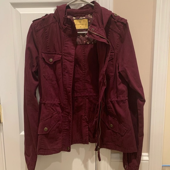 Aeropostale Jackets & Blazers - SOLD NWOT Aeropostale Maroon Jacket